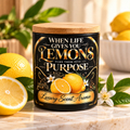 When Life Gives You Lemons Luxury Soy Candle – 8 oz